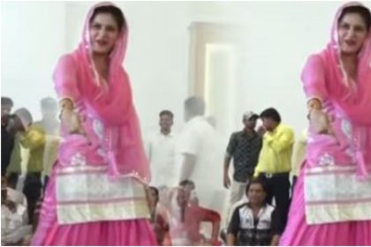 Sapna Chaudhary Video:सपना चौधरी ने ‘मुमताज’ गाने पर जोरदार ठुमके, गाना हुआ वायरल, देखें वीडियो