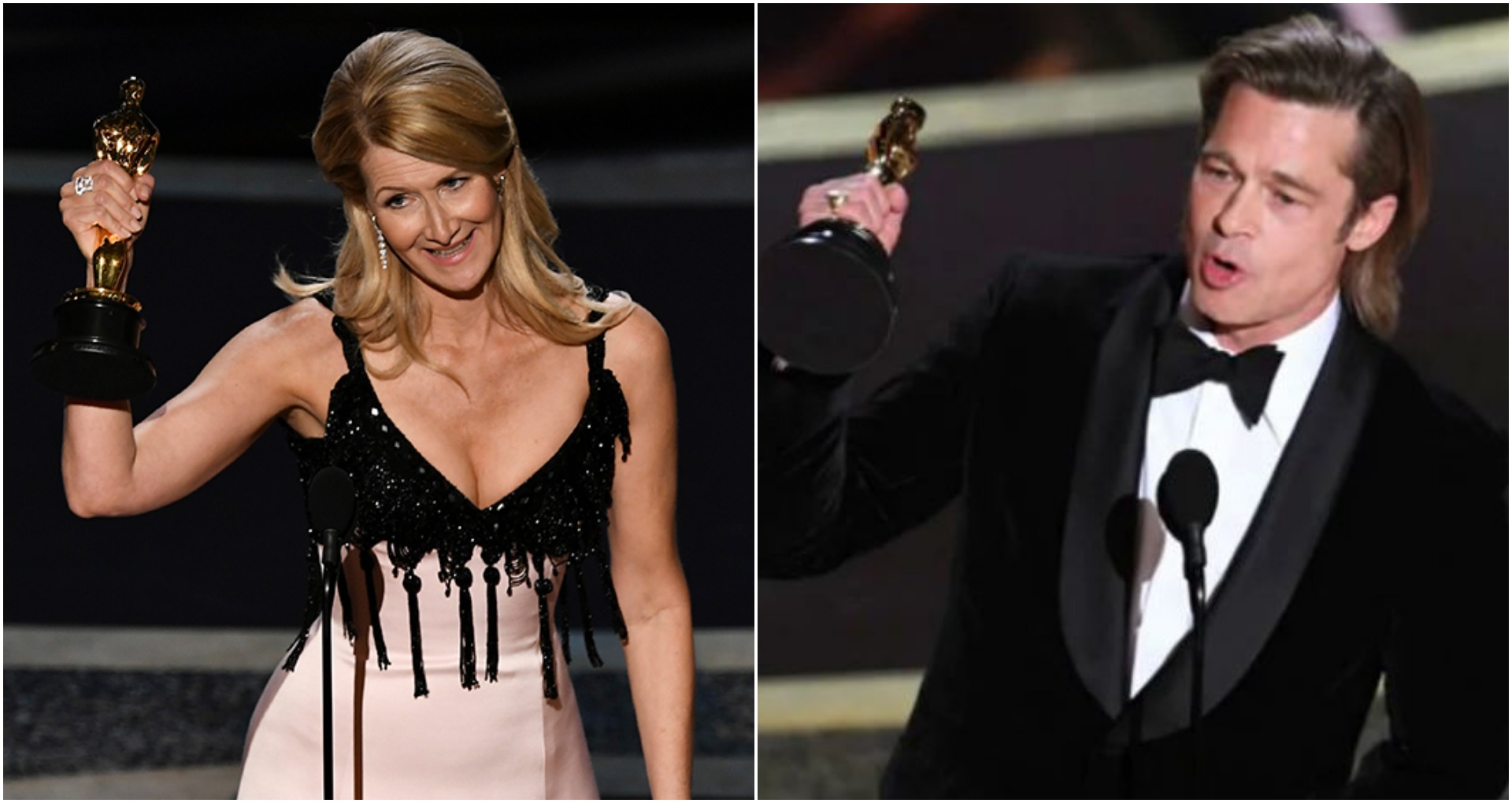 Oscars 2020 Winners: Brad Pitt और Laura Dern को मिला बेस्ट सपोर्टिंग एक्टर्स का अवॉर्ड