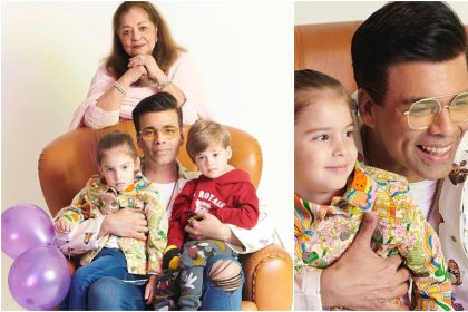 karan Johar shares adorable photos of Yash and Ruhi on 3rd birthday