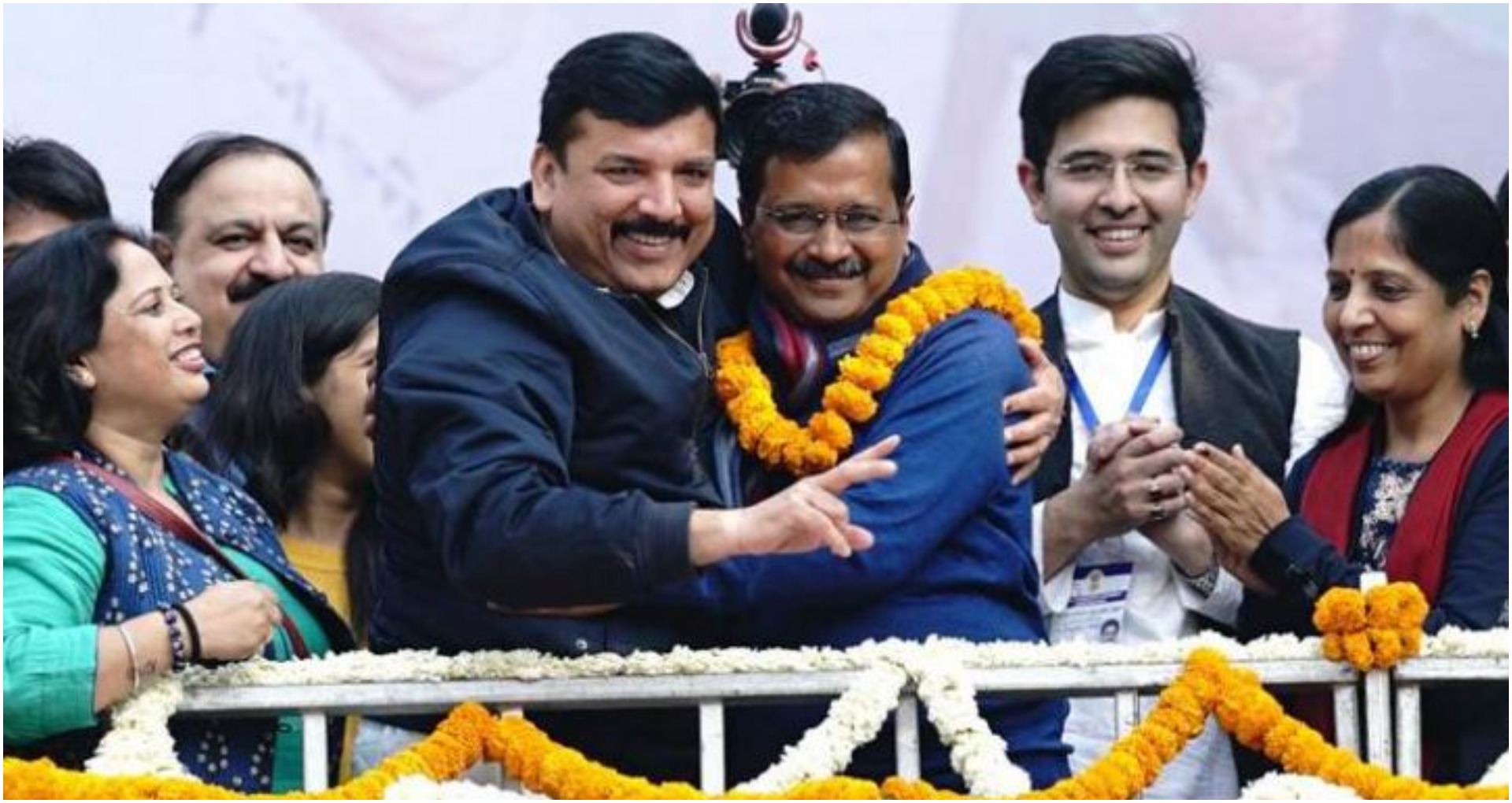 Delhi Election Result: जीत का स्वाद चखने के बाद ‘आप’ ने शेयर किया वीडियो, हुआ वायरल