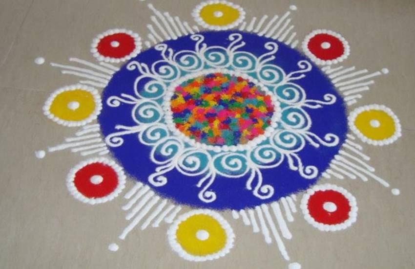 Holi 2020 Rangoli Designs