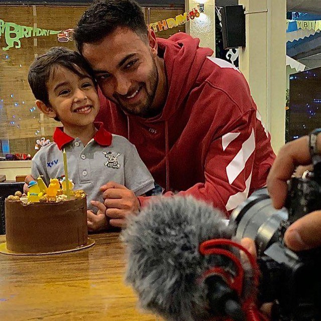 Ahil Sharma birthday photos