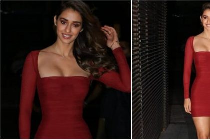 Disha Patani Hot Photos: दिशा पटानी ने रेड ड्रेस पहन ढाया कहर, बोल्ड तस्वीरें हो रही हैं Viral