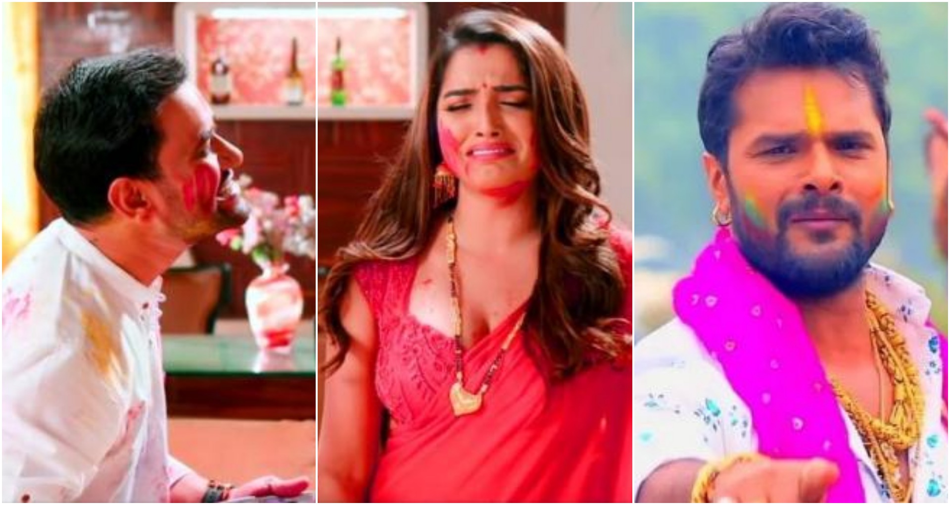 Holi 2020 Top Bhojpuri Song: पवन सिंह, खेसारी लाल और निरहुआ ने होली में अपने गानों से मचाया धमाल