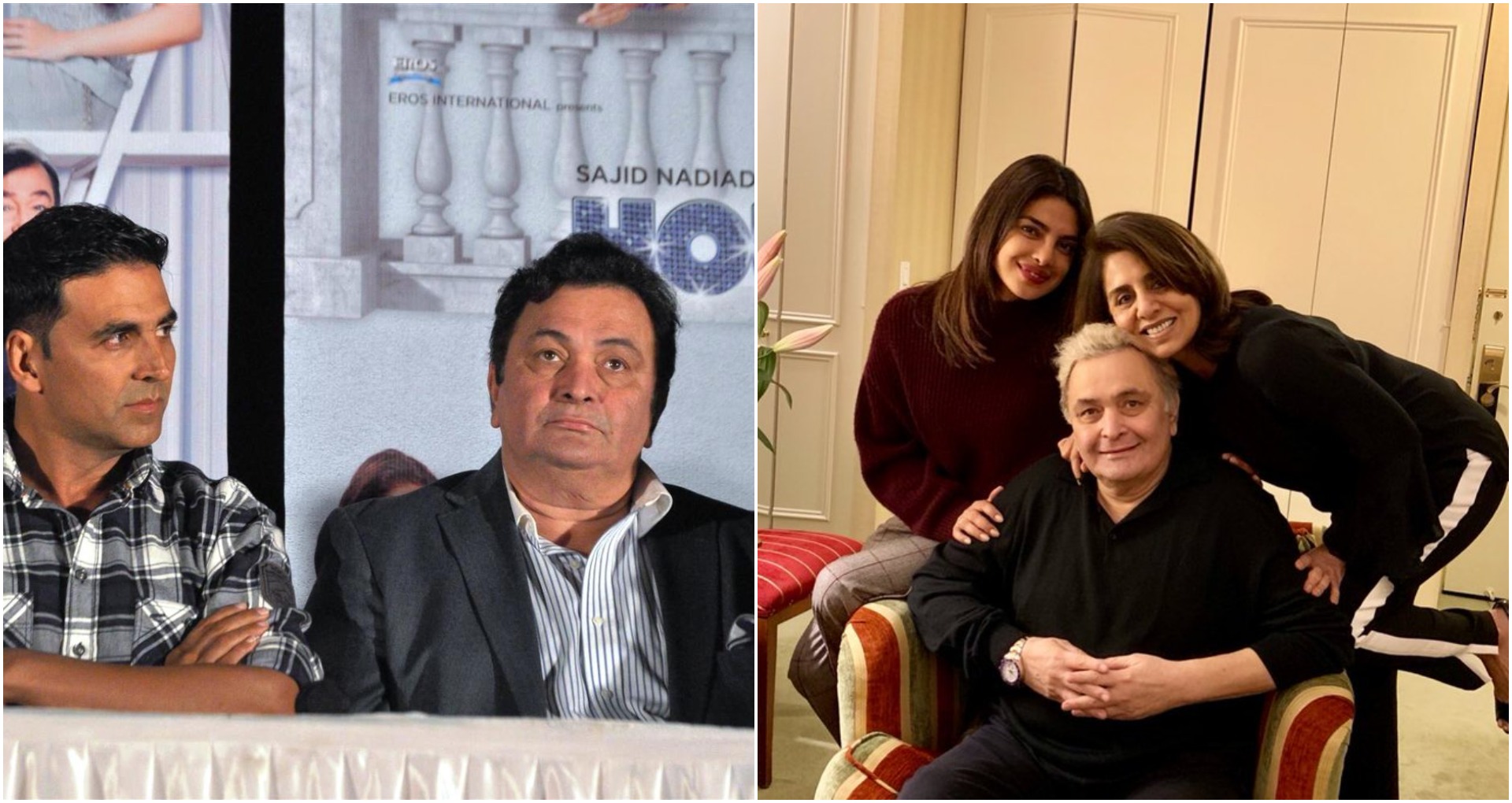 Rishi Kapoor Dies: बॉलीवुड इंडस्ट्री में फिर छाई गम की लहर, अक्षय कुमार और प्रियंका चोपड़ा ने दी श्रद्धांजलि