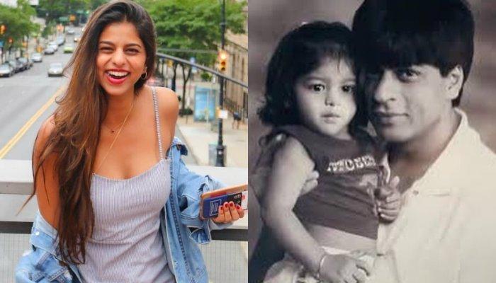 Shah Rukh Khan And Gauri Khans Daughter Suhana Khan Childhood Photos