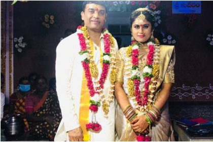 Telugu Producer Dil Raju ties knot with Tejaswini in low-key ceremony in Nizamabad