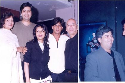 Photos: karan johar shares throwback pictures with Shah Rukh Khan and Akshay Kumar