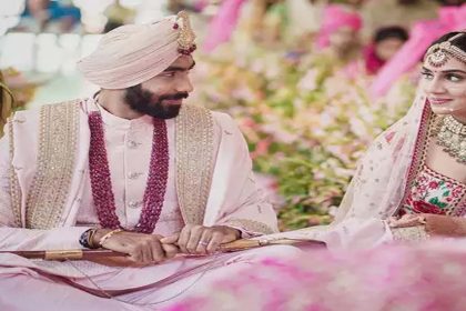 Jasprit Bumrah Sanjana Ganesan Wedding: जसप्रीत बुमराह ने रचाई संजना गणेशन से शादी, देखें फोटो