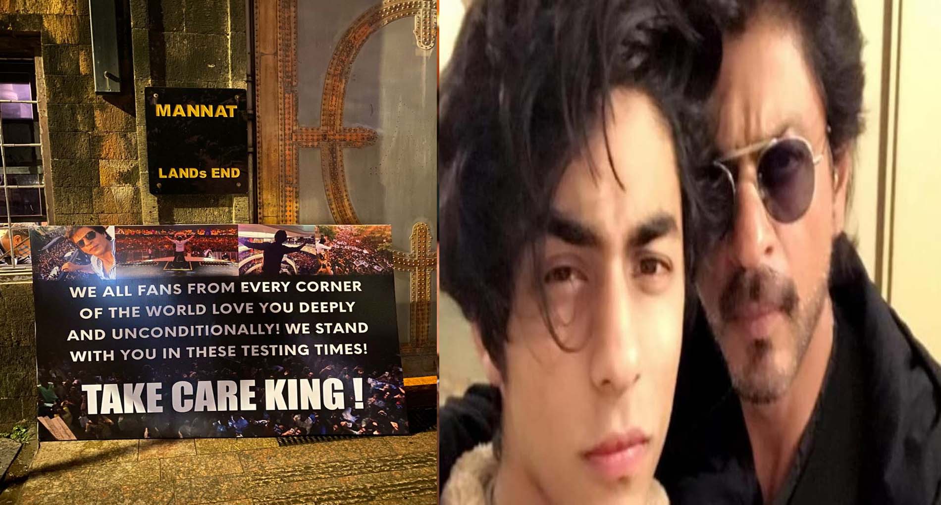 आर्यन खान की गिरफ्तारी के बाद शाहरुख खान के सपोर्ट में आए फैन्स! कहा- “TAKE CARE KING”