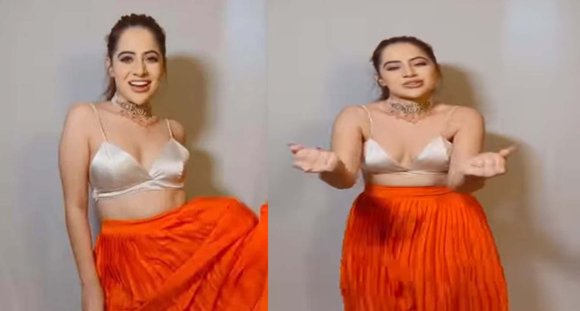 Urfi Javed Dance Video: उर्फी जावेद का स्कर्ट में धमाकेदार डांस, मिले भद्दे कमेंट!