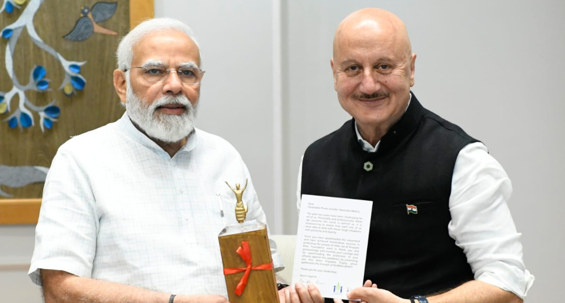 Anupam Kher फाउंडेशन ने मानवीय भावना की जीत का मनाया जश्न, PM Narendra Modi ने भी सराहा!