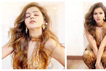 Bigg Boss विनर Rubina Dilaik का हॉट लुक! गोल्डन जंप सूट में फोटो हुई Viral