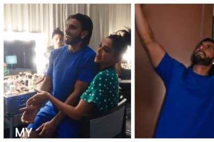 पत्नी की गोद में बैठे पति Ranveer Singh का वीडियो हुआ वायरल,  Deepika Padukone ने कहा- ‘यह मेरी ट्रॉफी है’