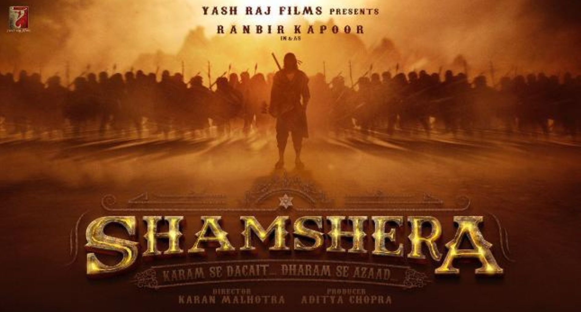 Shamshera: Ranbir Kapoor , Sanjay Dutt और Vaani Kapoor तीन अलग अलग शहरों में करेंगे फिल्म का ट्रेलर लॉन्च!!