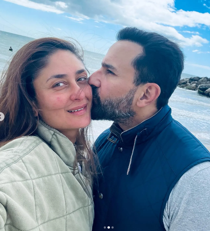 Kareena Kapoor with saif ali khan