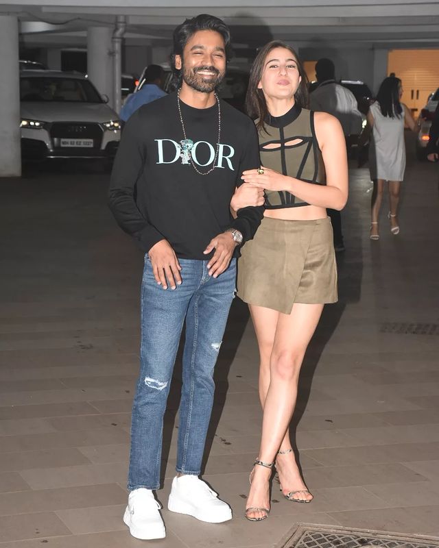 Dhanush With Sara Ali Khan