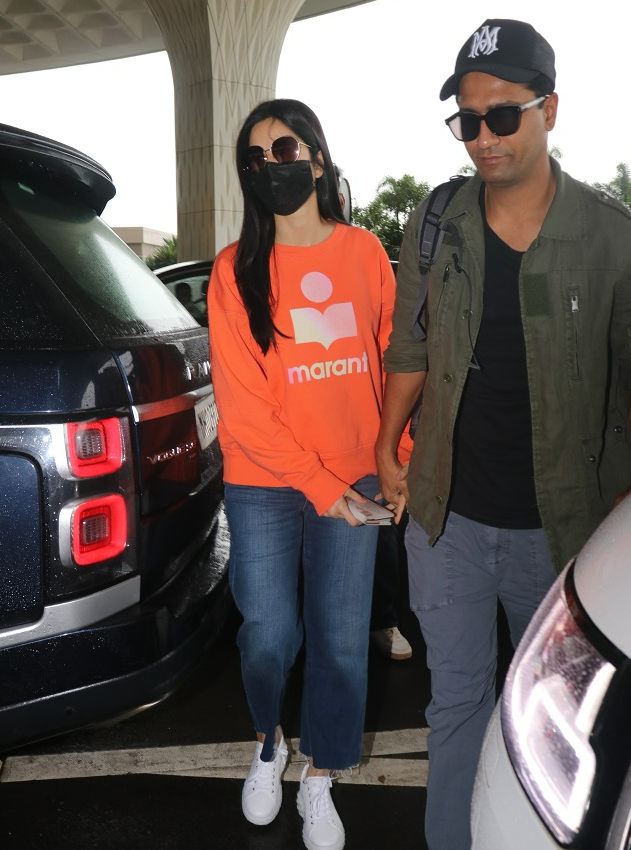 Katrina Kaif with Vicky Kaushal