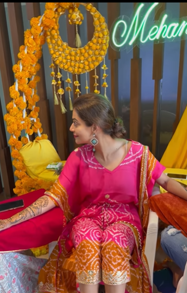 Payal Rohatgi mehndi pics