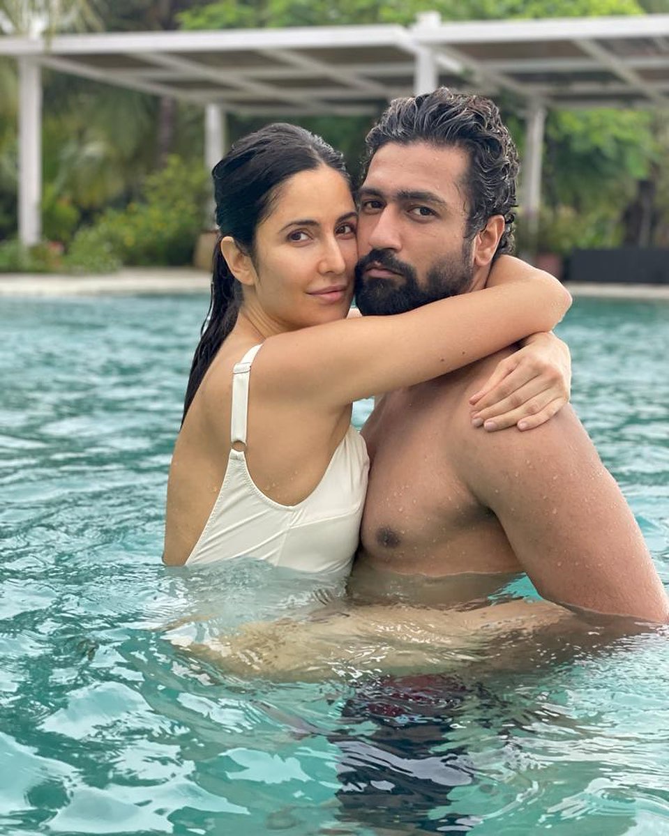 Katrina Kaif with Vicky Kaushal