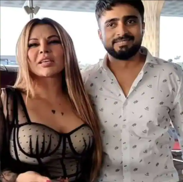 Rakhi Sawant with adil khan durrani