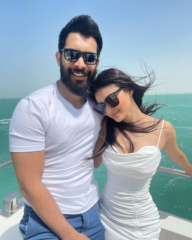 Mouni Roy With Suraj Nambiar