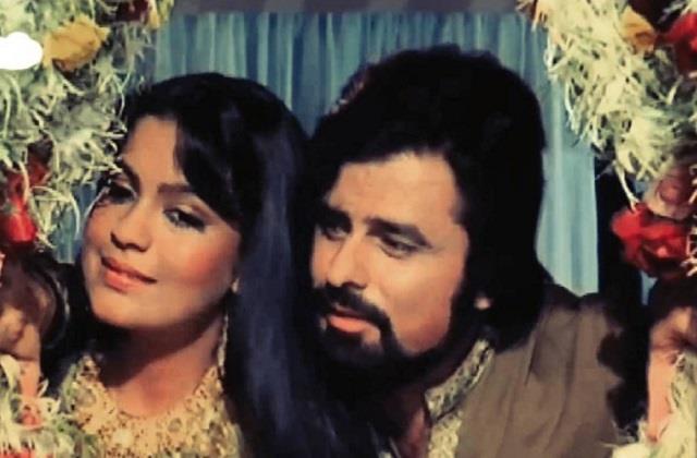 Zeenat Aman With Sanjay Khan