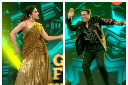 Govinda-Rashmika Mandanna Dance: ‘सामी सामी’ गाने पर जमकर नाचे रश्मिका और गोविंदा, जनता ने कहा- जोड़ी नंबर 1