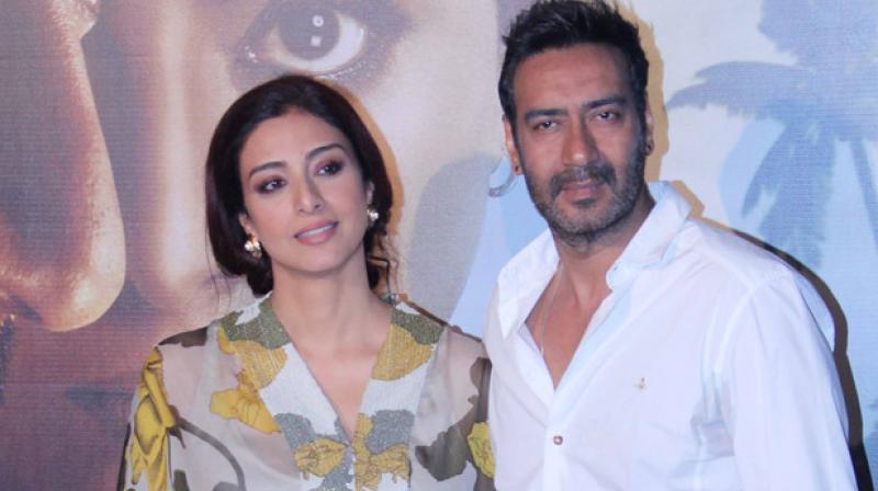 Ajay Devgan with Tabu