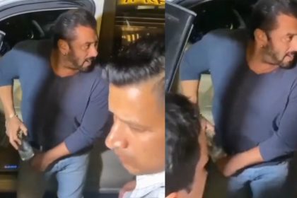 Salman Khan: हाथ में शराब का ग्लास लिए पार्टी में पहुंचे सलमान खान, कैमरा देख पॉकेट में छिपाते आए नजर