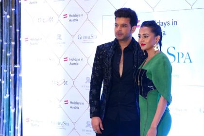 Tejasswi Prakash and Karan Kundrra: ग्लोबल स्पा वेलनेस अवॉर्ड्स के दौरान रोमांटिक हुए तेजरन, Video हुआ वायरल