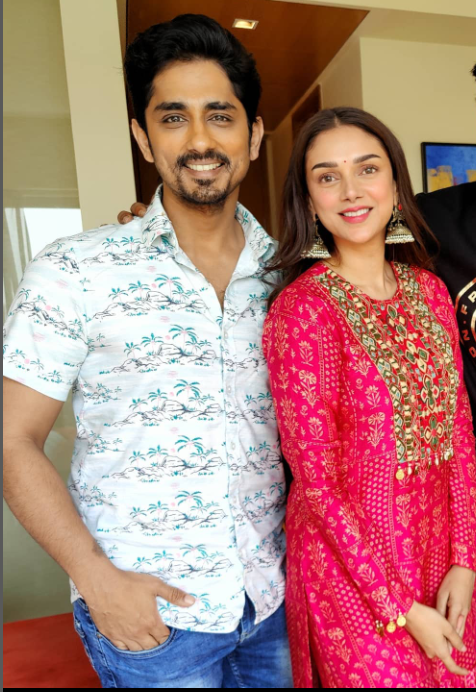 Aditi Rao Hydari With Siddharth