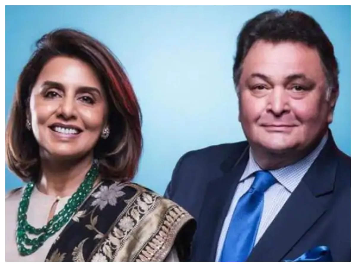 Neetu Kapoor with Rishi Kapoor