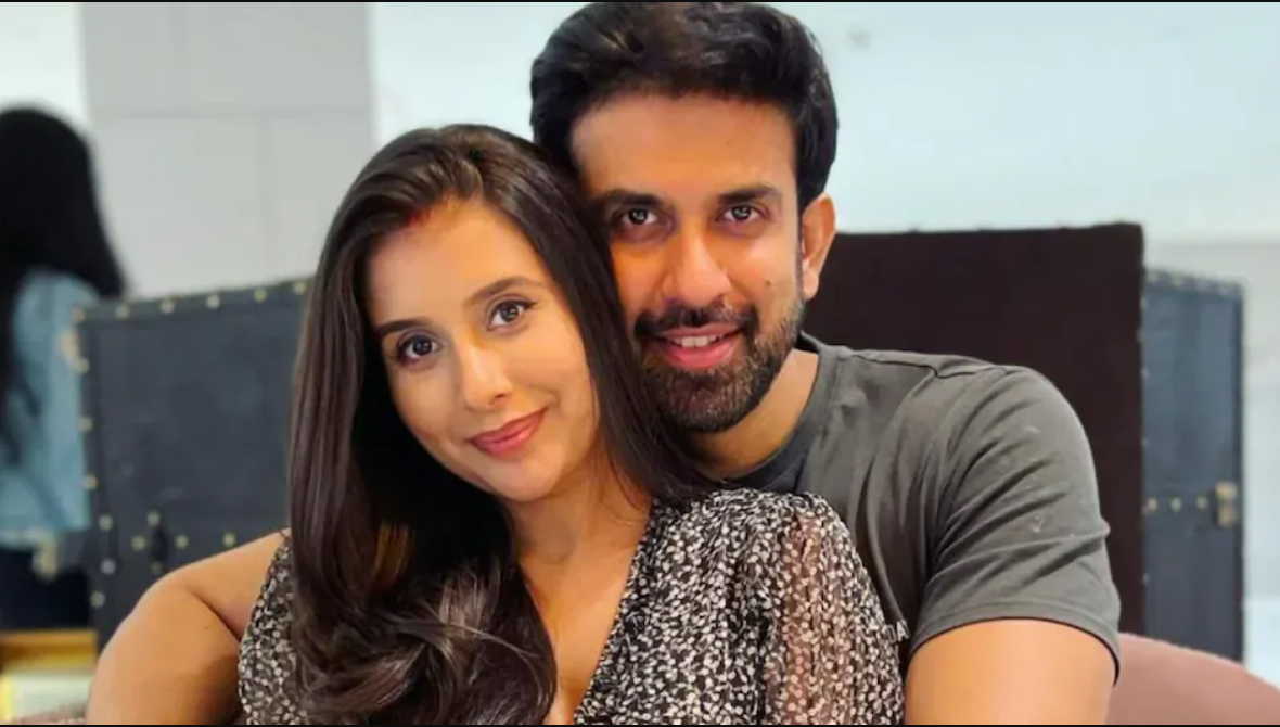 Charu Asopa and Rajeev Sen