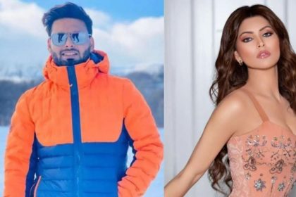 rishabh pant and urvashi rautela