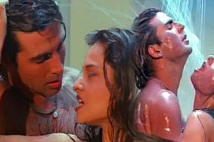 Rekha and Akshay Kumar