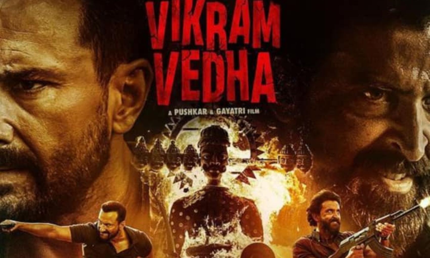 Vikram Vedha Box Office Collection day 2: नहीं चला ऋतिक रोशन और सैफ अली खान का जादू, दूसरे दिन कमाए इतने करोड़