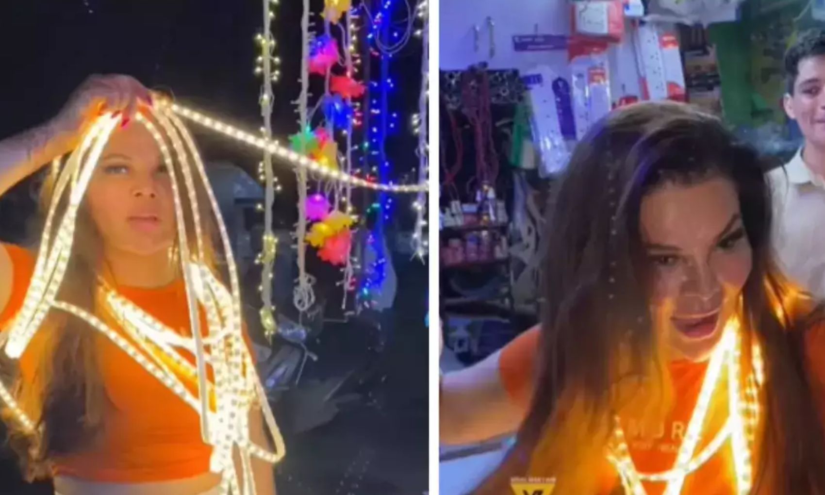 Rakhi Sawant Viral Video: दिवाली के मौके पर राखी सावंत ने पूरे बदन में लगा डाली लाइट, कहा- मैं फटू क्या