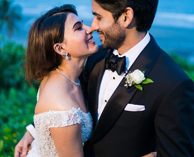 Naga Chaitanya with Samantha Ruth Prabhu