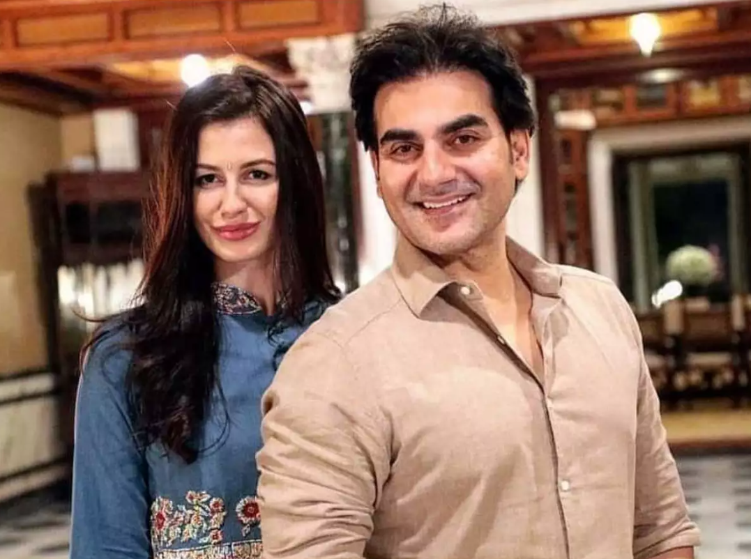 Giorgia Andriani and Arbaaz Khan