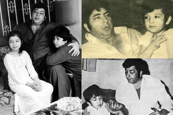 Amjad Khan family