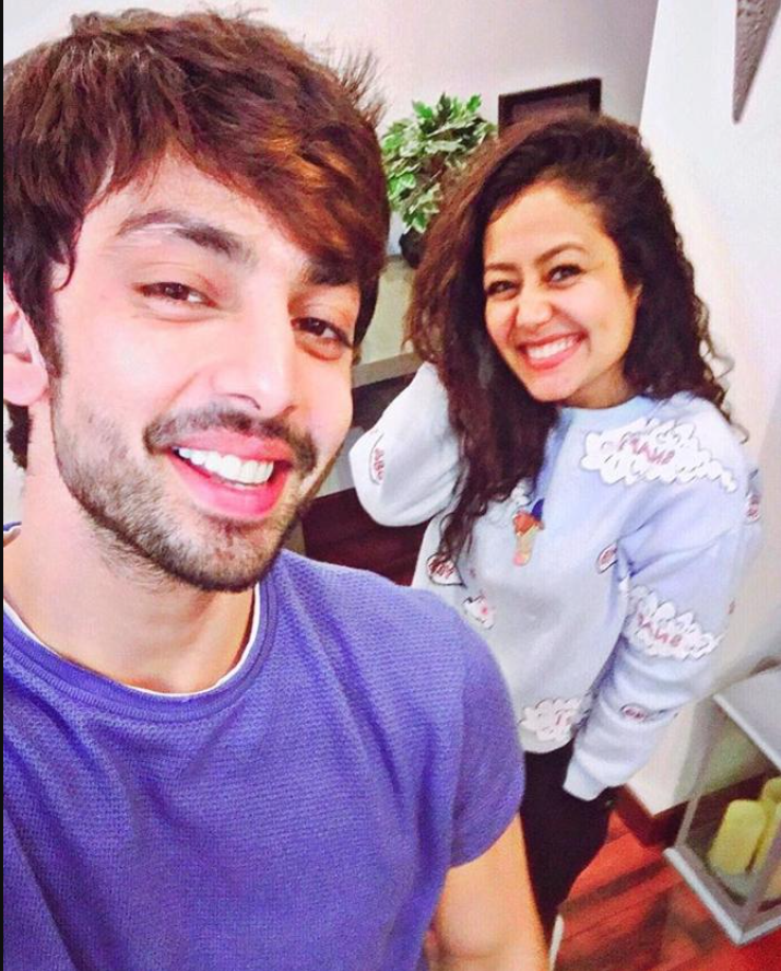 Himansh Kohli With Neha Kakkar