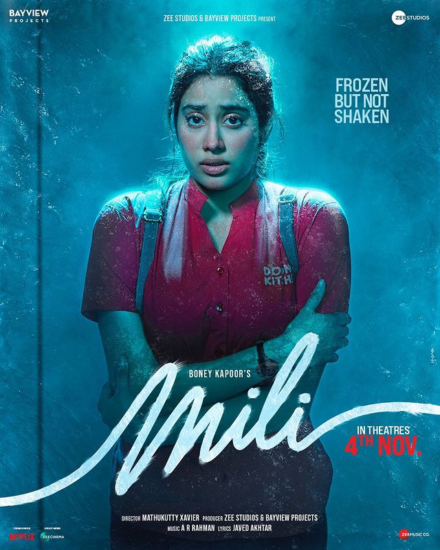 Janhvi Kapoor in Film Mili