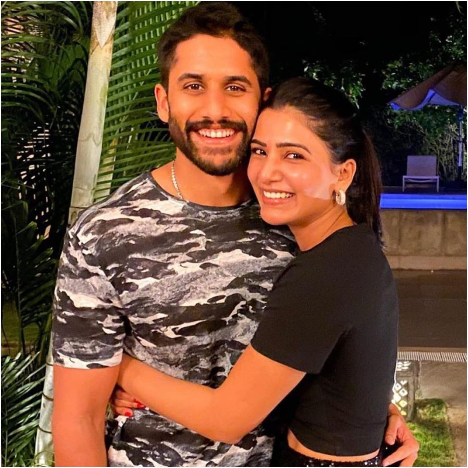 Naga Chaitanya with Samantha Ruth Prabhu