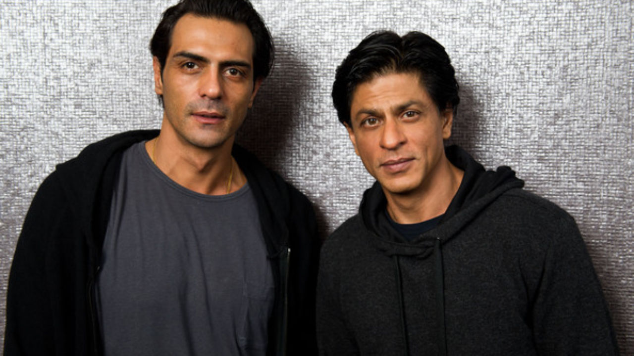 Arjun Rampal and Shah Rukh Khan 