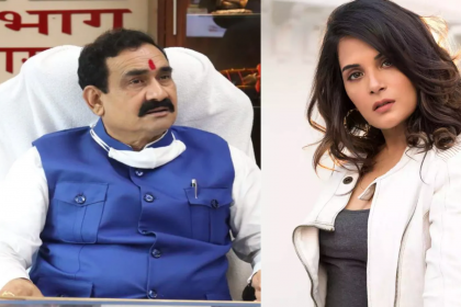 BJP leader Narottam Mishra got angry on Richa Chadha!