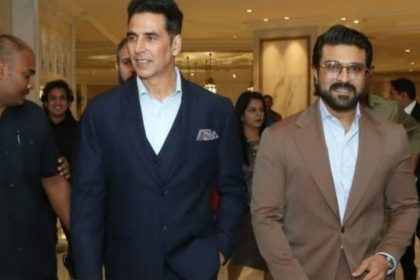 Ram Charan with Akshay Kumar