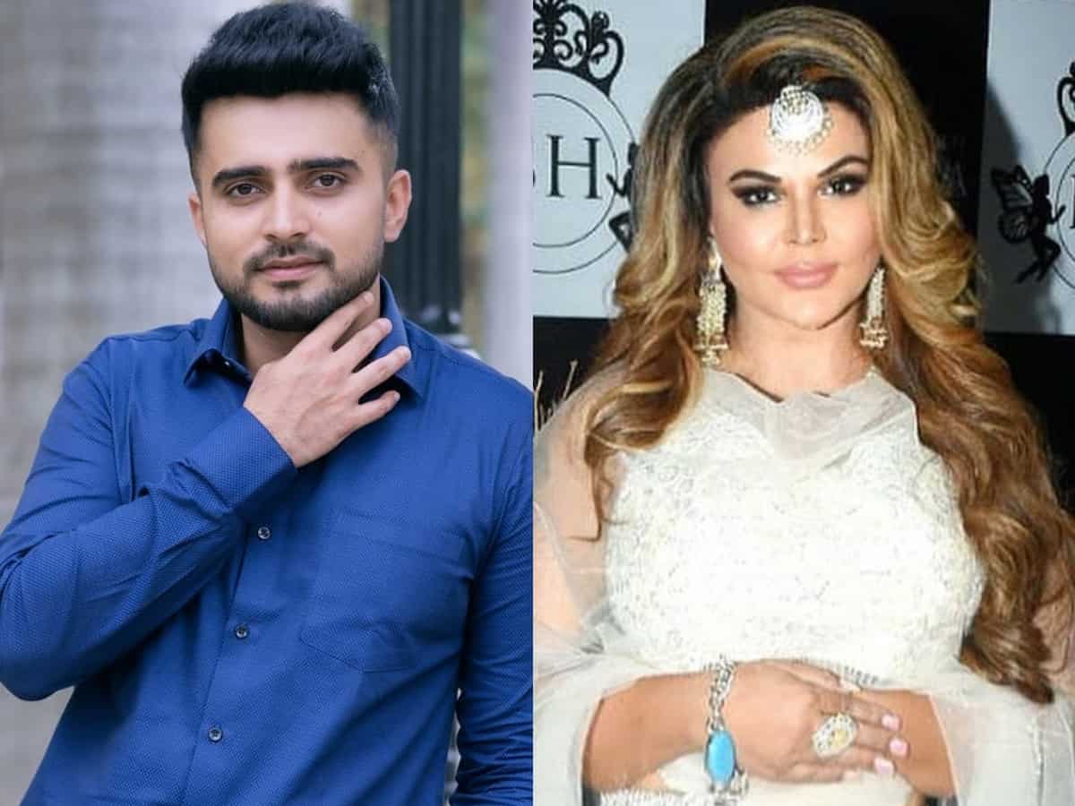 Adil Durrani and Rakhi Sawant 