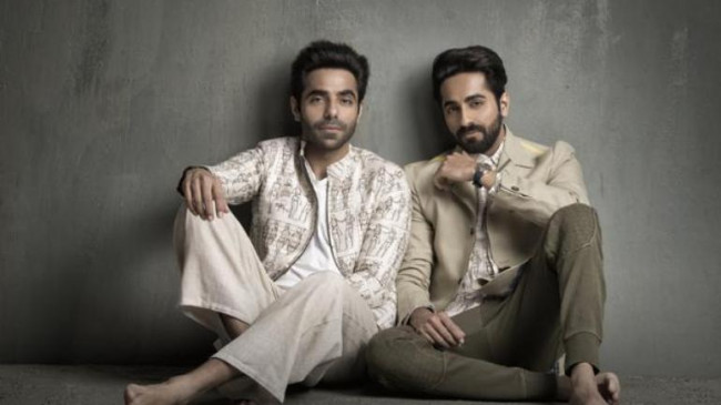 Aparshakti Khurana With Ayushmann Khurrana