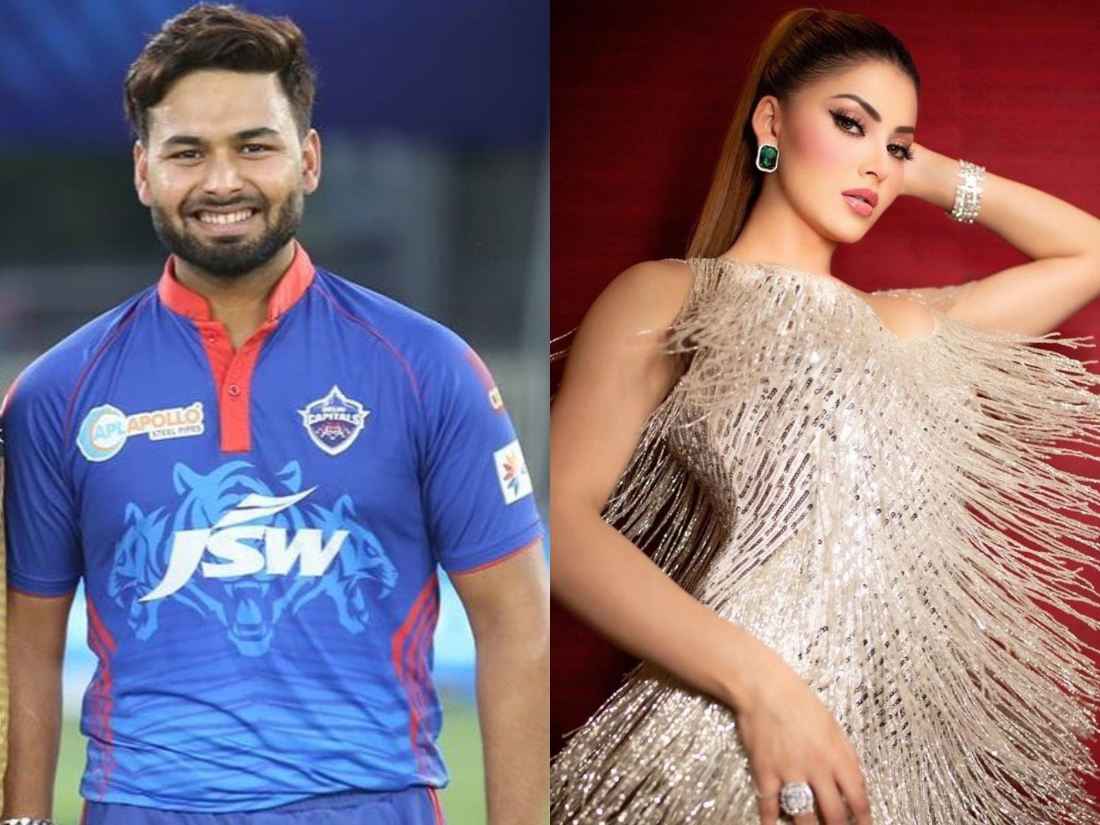 Rishabh Pant and Urvashi Rautela